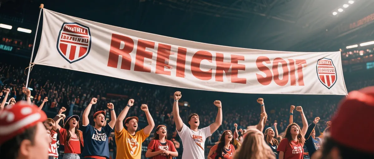 体育现场氛围图