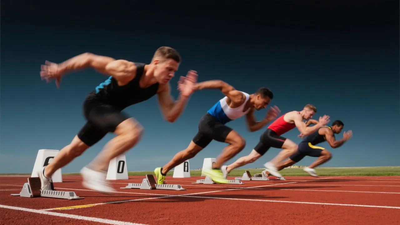 体育场景示意图